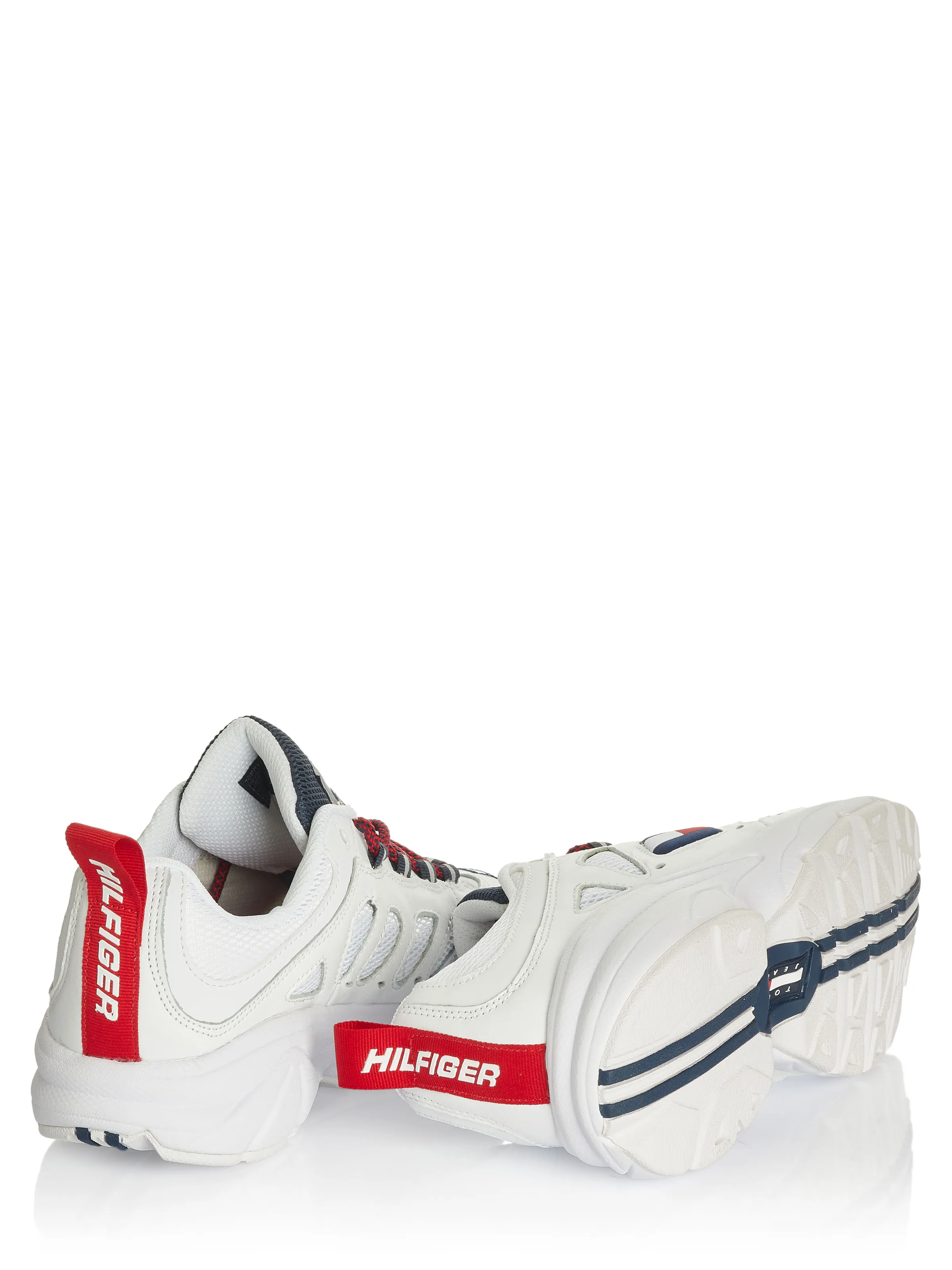 White Tommy Hilfiger Jeans Shoes