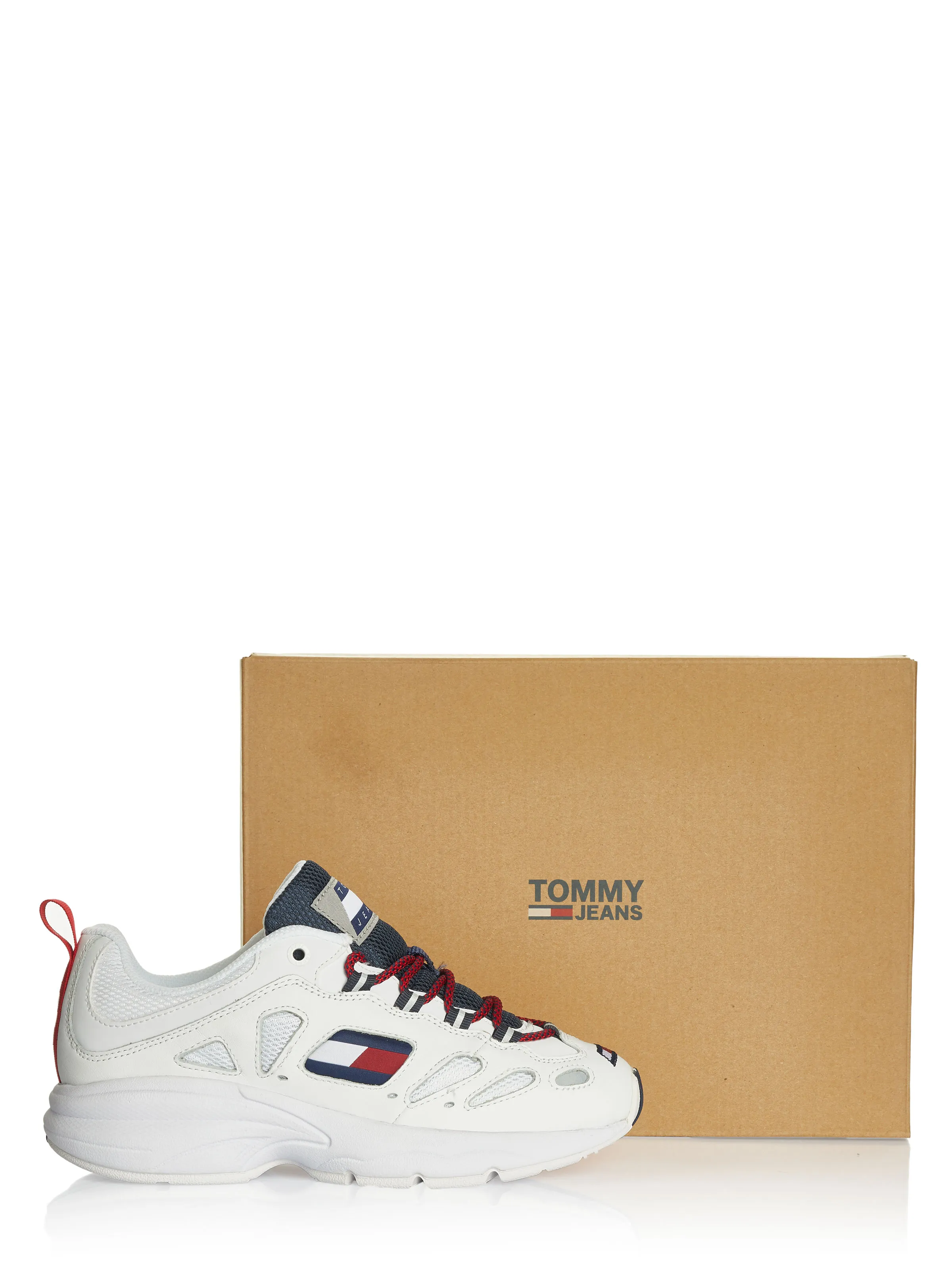 White Tommy Hilfiger Jeans Shoes