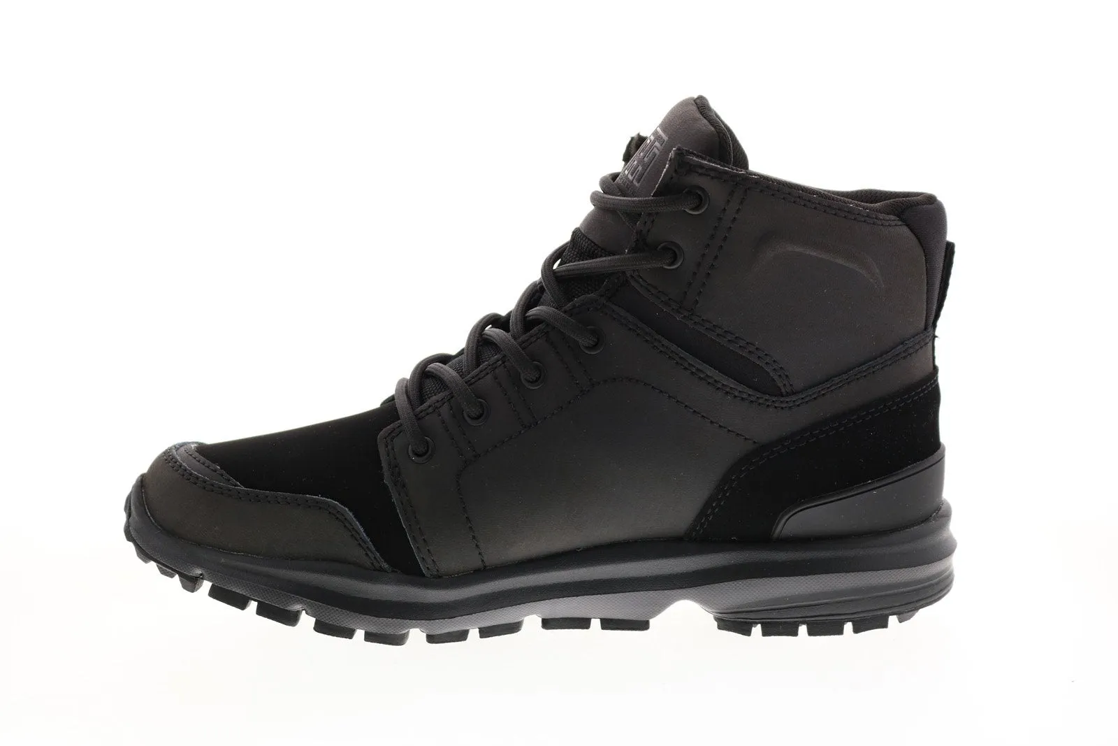 Torstein Black Synthetic Sneakers for Men - ADYB700032