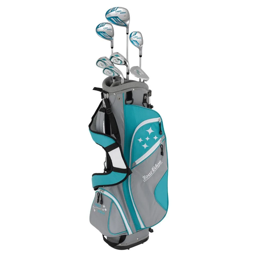 Tour Edge Lady Edge Complete Golf Set Left Hand with Golf Bag