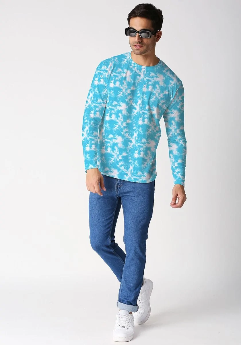 Trendy Men's Tie Dye Shirt