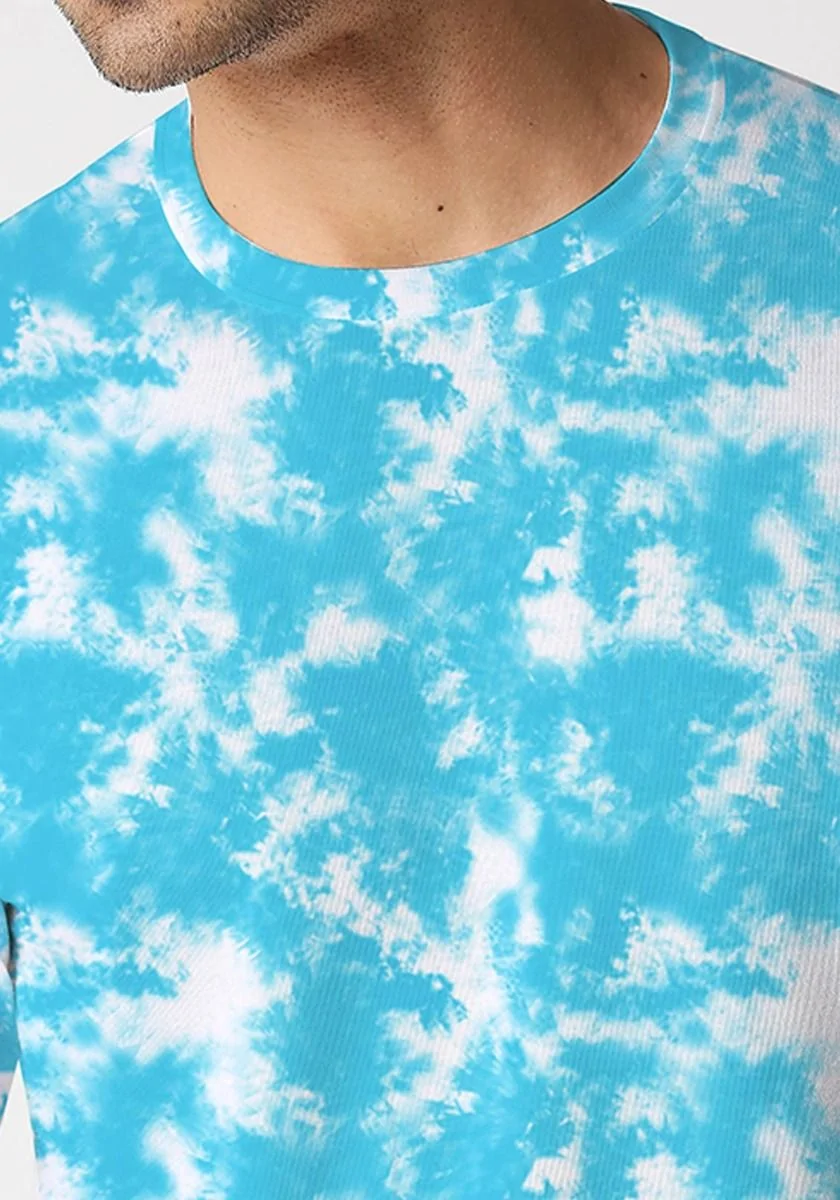 Trendy Men's Tie Dye Shirt