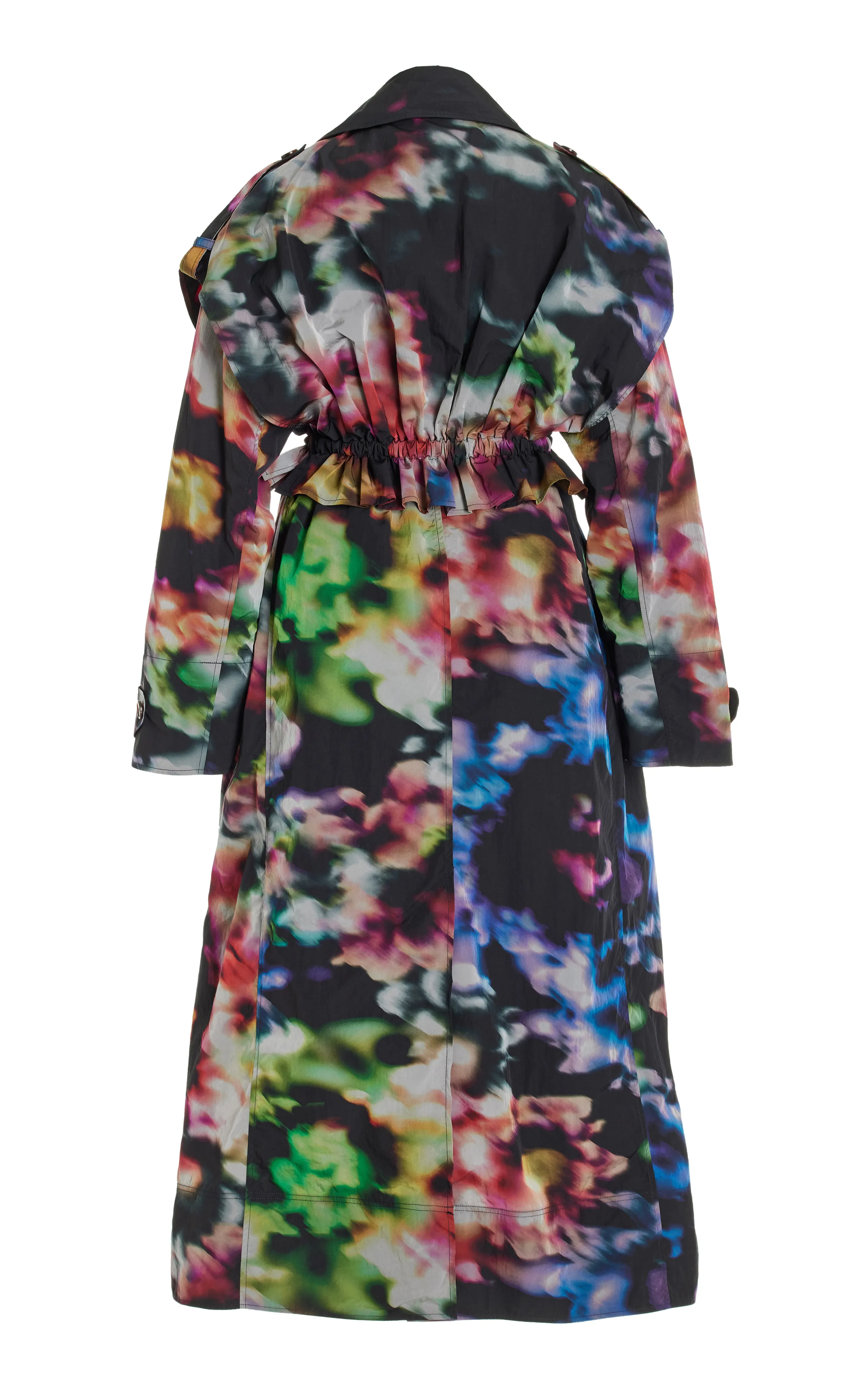 Ulla Johnson Sigrid Trench Coat in Printed Design