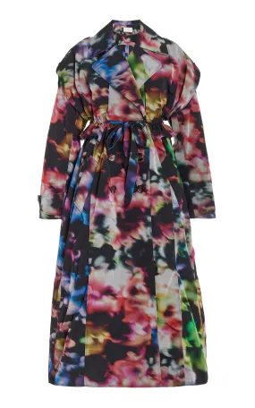 Ulla Johnson Sigrid Trench Coat in Printed Design