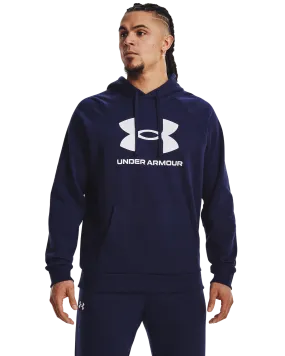 Under Armour 1379758 Rival Fleece Logo Hd 410 Navy