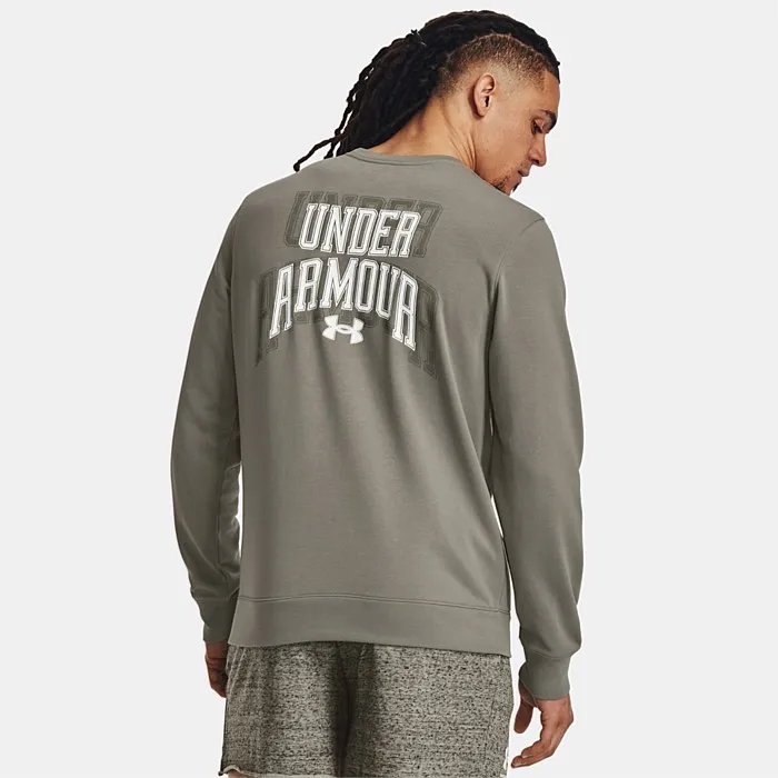 Under Armour Rival Terry Graphic Crew, Hoodies & Crews | Stirling Sports