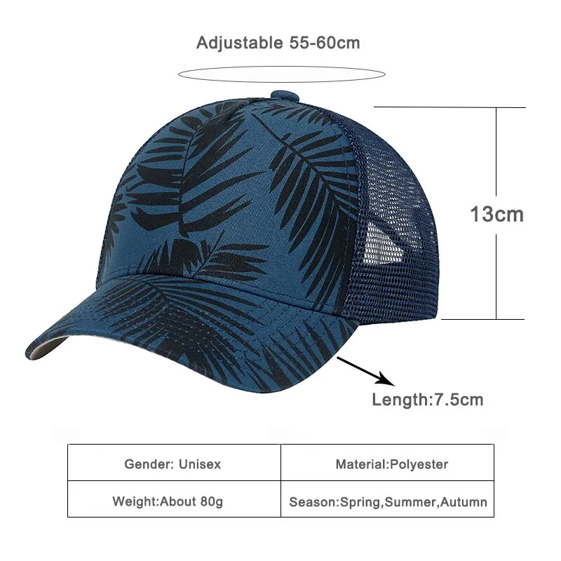 Casual Summer Sun Protection Trucker Baseball Cap