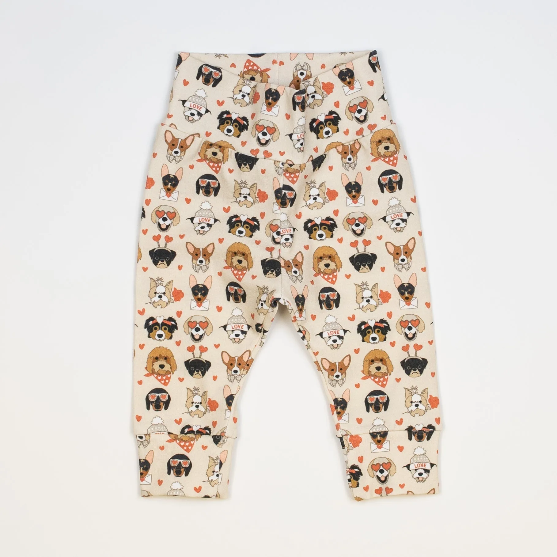 Valentine Dog Print Leggings