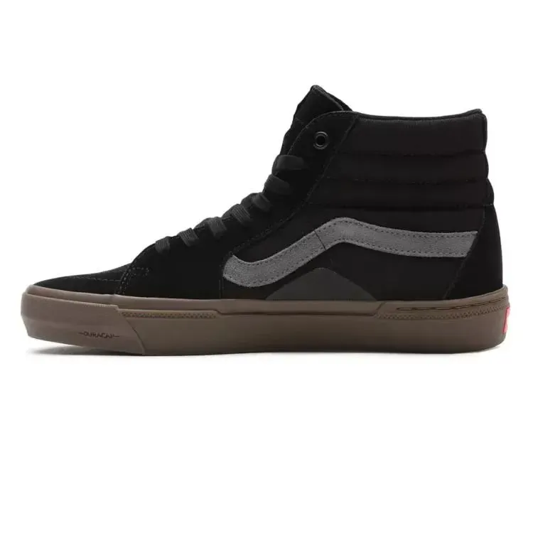 Vans BMX Sk8-Hi High-Top Skate Shoes in Black/Dark Gum