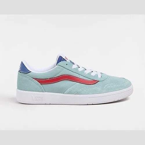 Vans Cruze Too ComfyCush Shoes in Light Blue and Red Blue