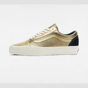 Vans Premium Old Skool 36 Shoes in Precious Medals Gold Multicolour