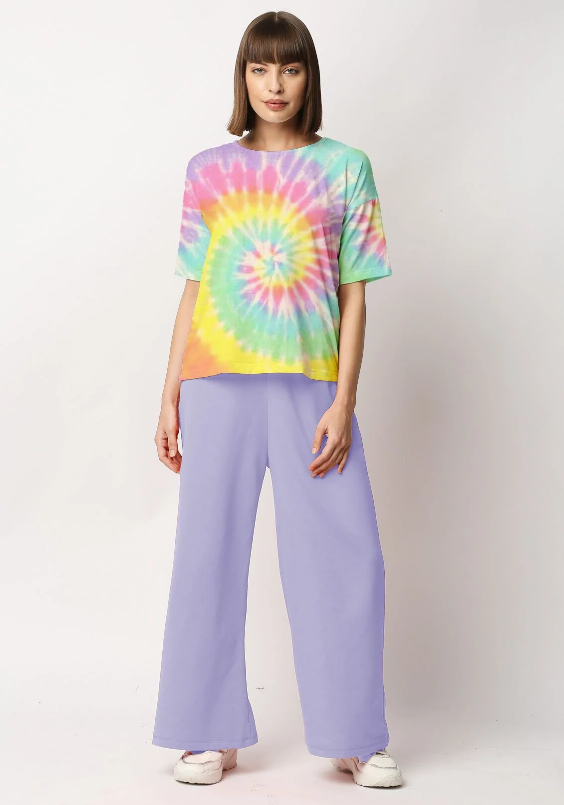 Vibrant Spiral Dye Shirt