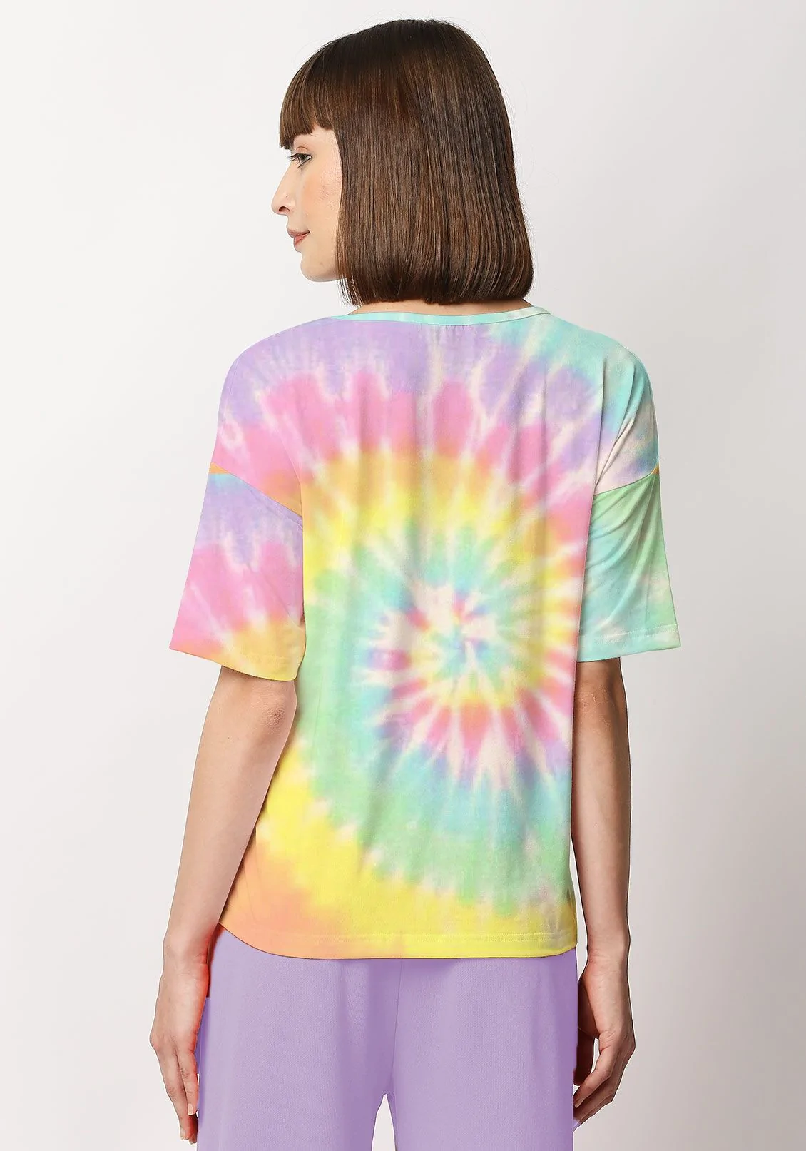 Vibrant Spiral Dye Shirt