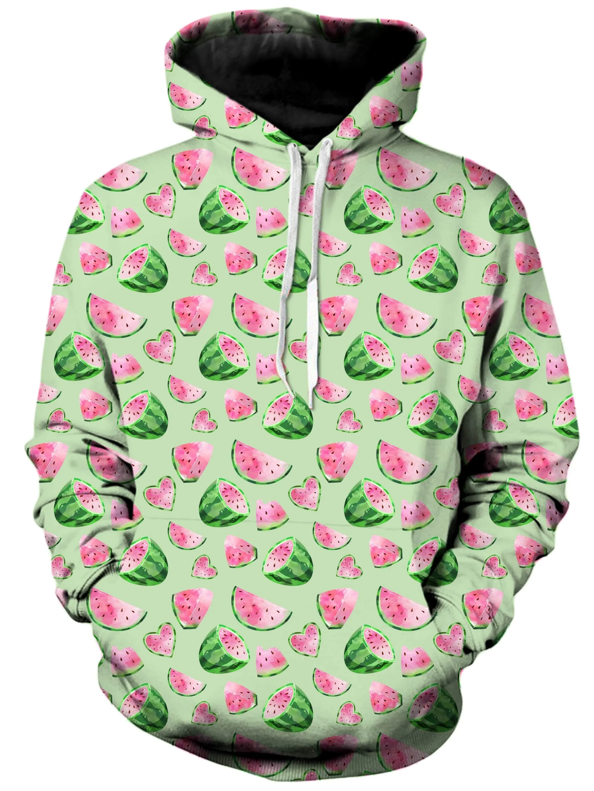 Watermelon Print Hoodie on Clearance