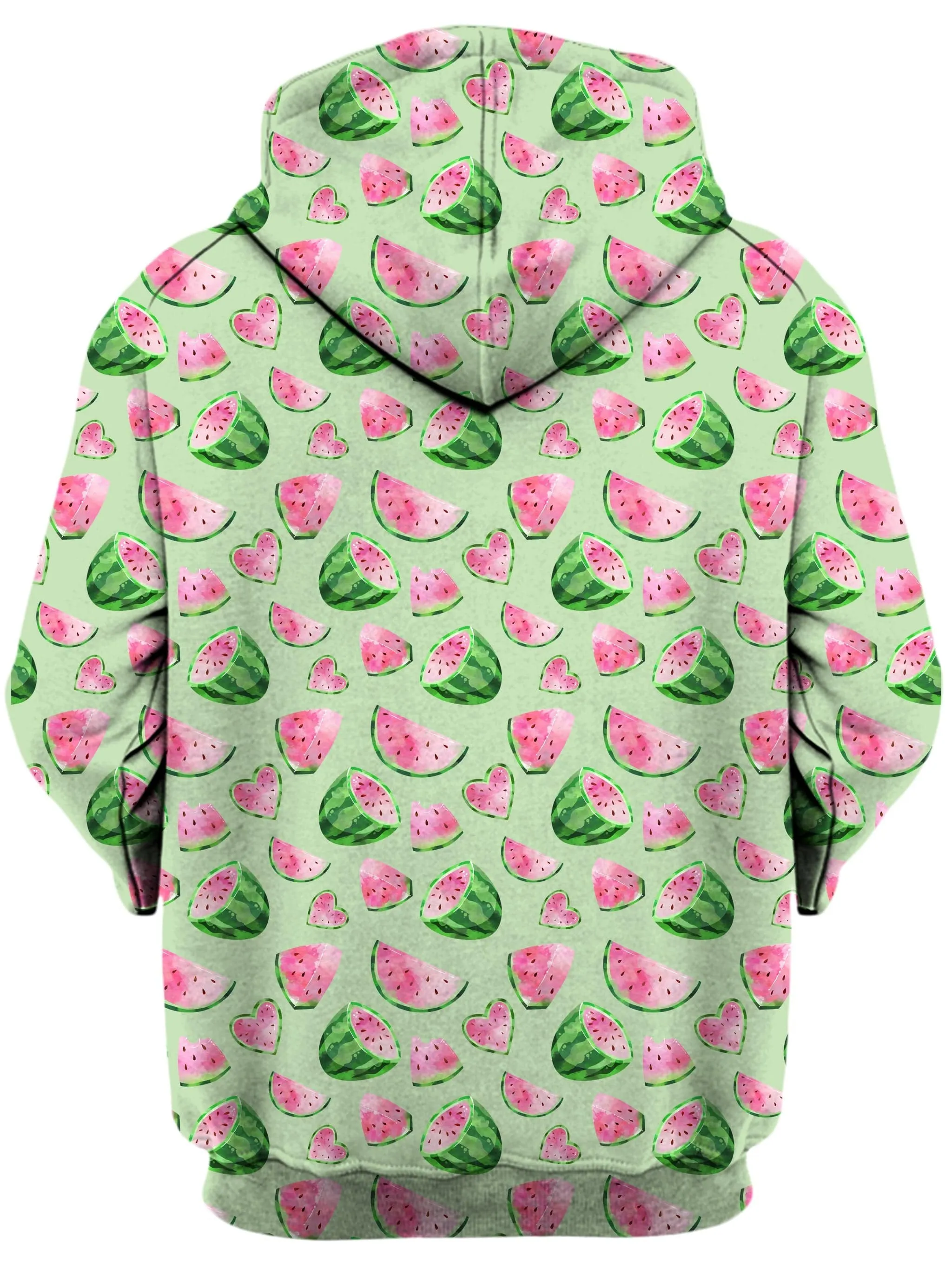 Watermelon Print Hoodie on Clearance