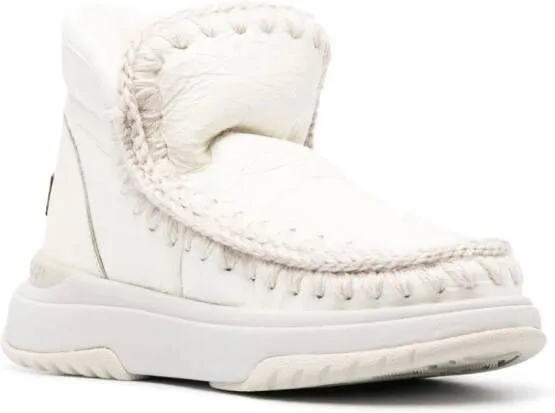 White Sneaker Boots