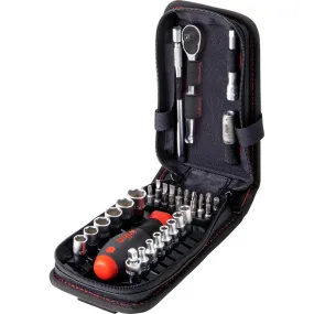 Wiha 40 Piece 1/4" Drive Socket and Bit Set