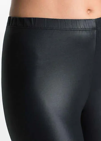 Women's Wet Look Leggings