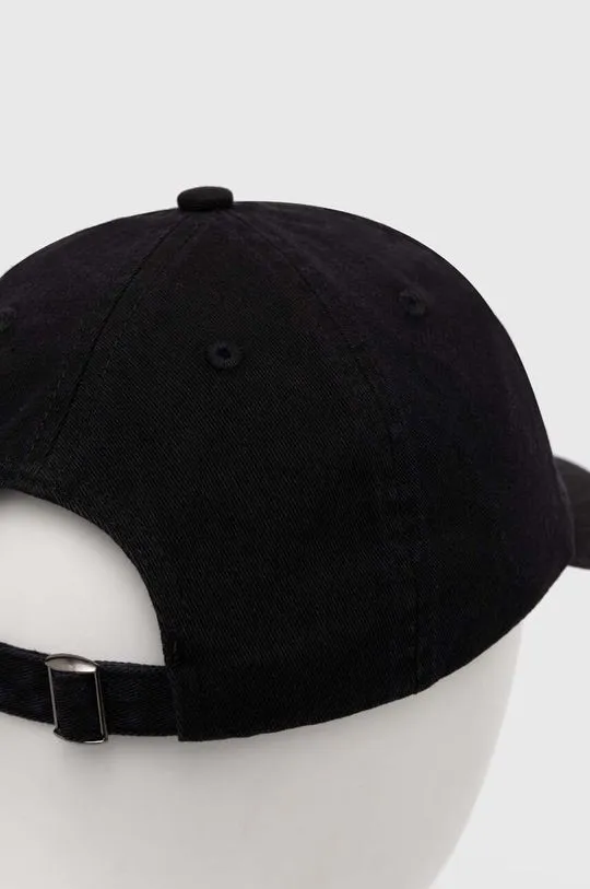 Wood Wood Cotton Baseball Cap Eli Embroidery Black Color 10000805.7083