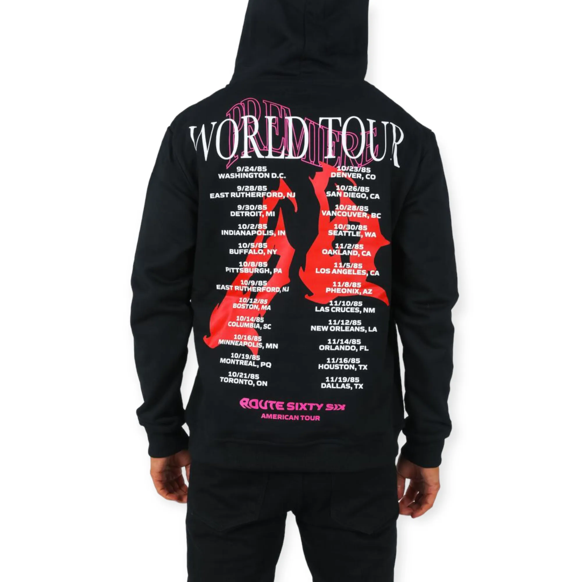 World Tour Route 66 Hoodie