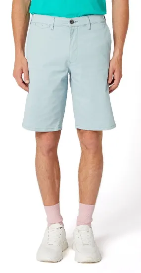 Mist Blue Chino Casual Cotton Shorts by Wrangler