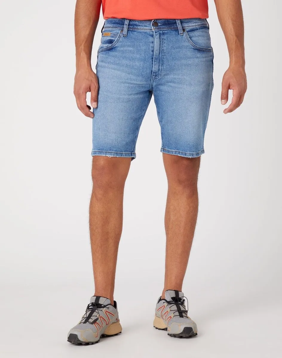 The Dude Stretch Denim Shorts from Wrangler Texas