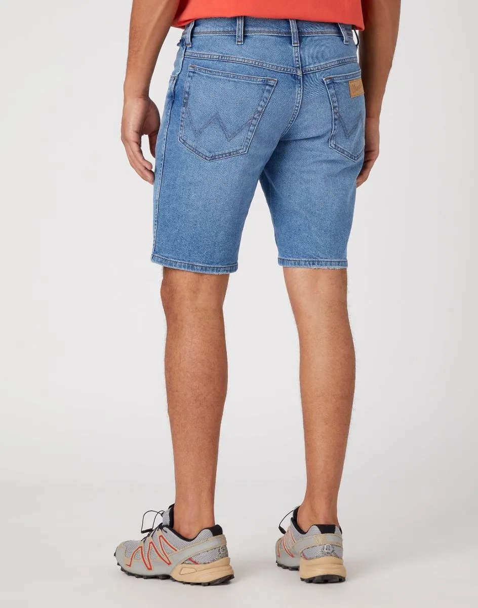 The Dude Stretch Denim Shorts from Wrangler Texas